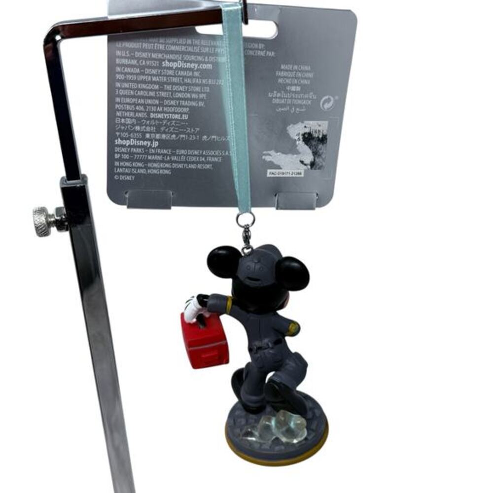 Disney Sketchbook Ornament Collection Mickey Mouse Mechanic With Lunch Box NEW - Picture 4 of 8
